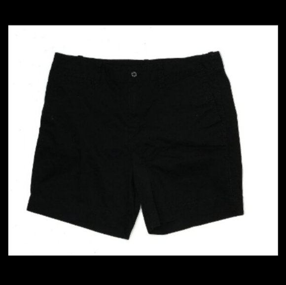 Lauren Ralph Lauren black shorts, size 14. 100% cotton. - Picture 1 of 4